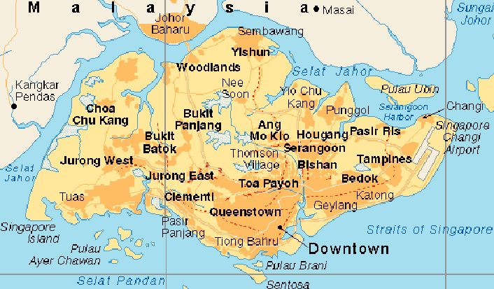 Singapore Map